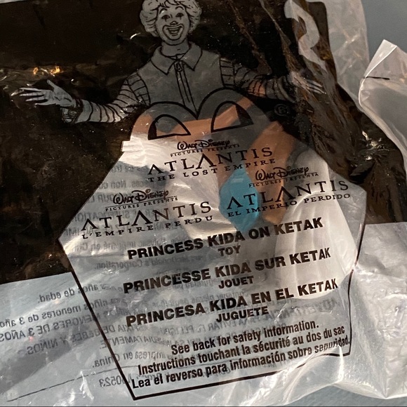 McDonald's Disney Atlantis: Lost Empire #2 #6 Toys - Picture 2 of 4